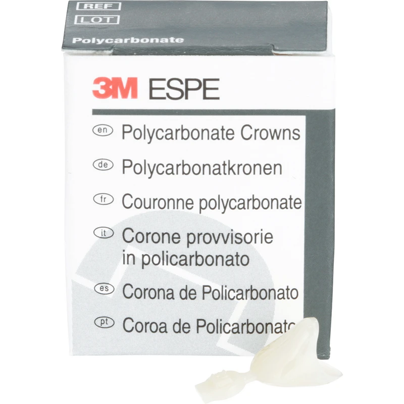 Polycarbonat-Kronen  Packung  5 Stück Nr. 35