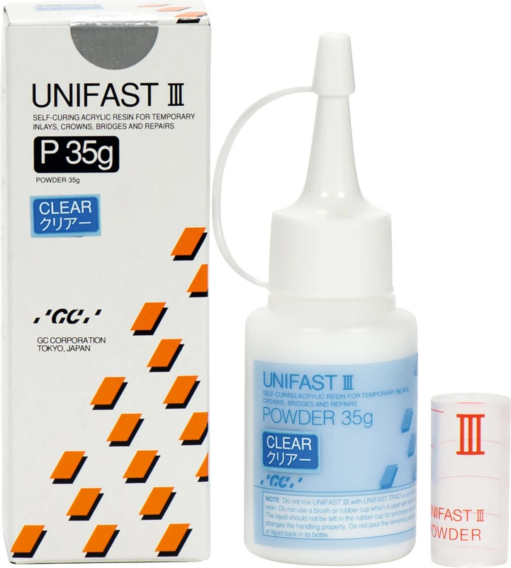 GC UNIFAST III  Nachfüllpackung  35 g Pulver clear