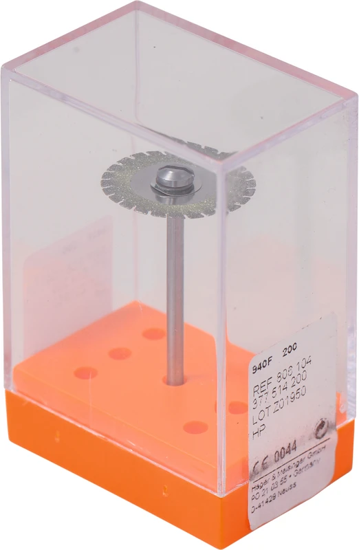 Diamantscheiben 940F  Stück  rot fein, HP, Figur 377, 0,2 mm, ISO 200