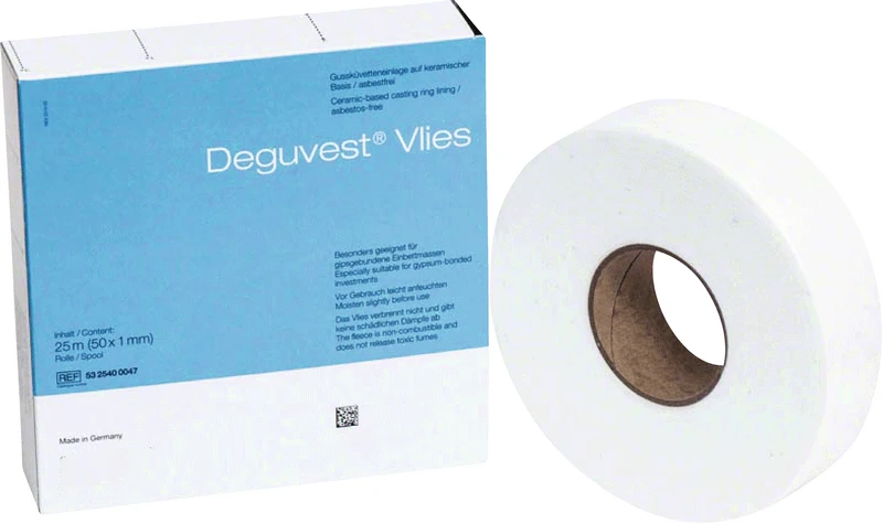 Deguvest® Vlies  Rolle  25 m, 1 mm x 50 mm