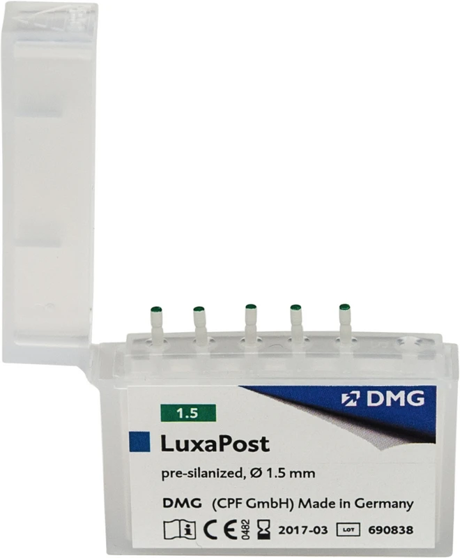 LuxaPost®  Packung  5 Stifte Ø 1,5 mm
