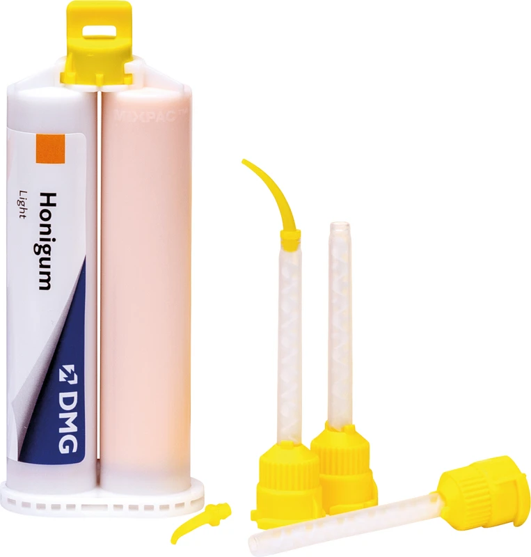 Honigum Light  Packung  2 x 50 ml Doppelkartusche Light, Zubehör