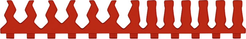 Silikonsteg für MELAstore® Tray   Packung  2 Stück für Tray Opthalmologie\100\50\33, rot