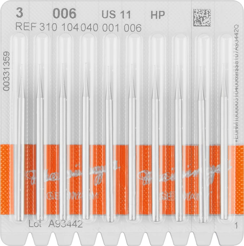 Stahlbohrer 3  Packung  10 Stück HP, Figur 040, ISO 006