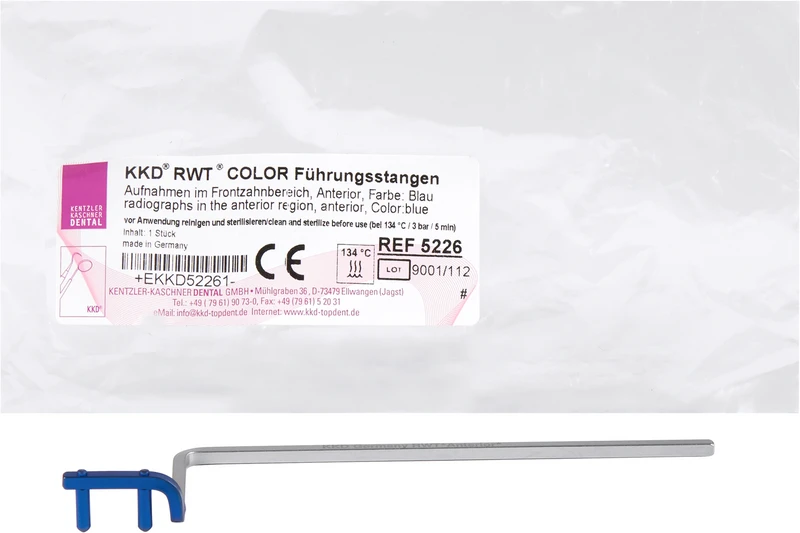 RWT® Führungsstangen  Stück  blau, für Anterior
