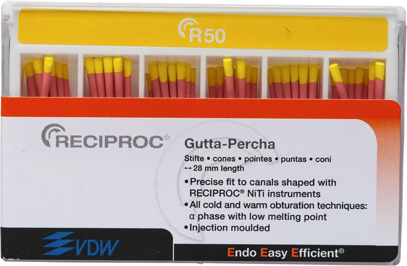 RECIPROC® Guttapercha  Packung  60 Stück ISO 050