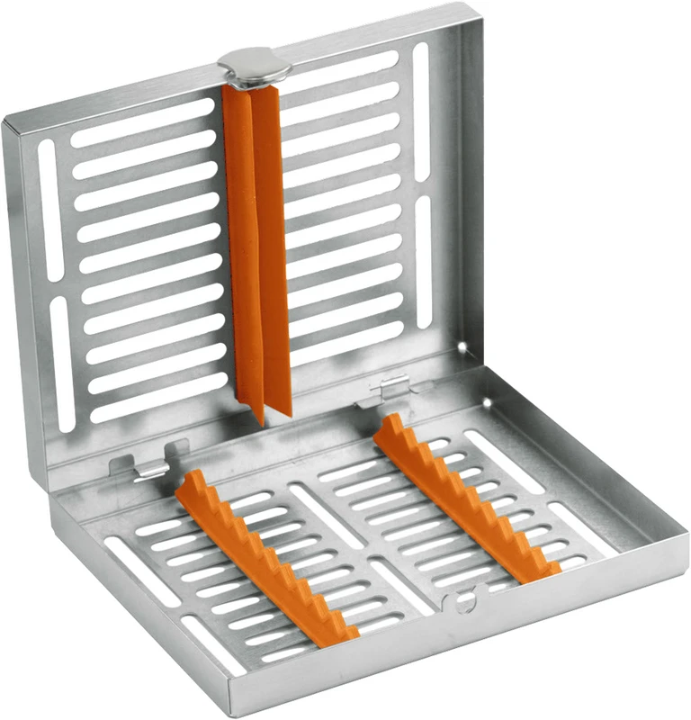 Instrumenten Kassette MIDI  Stück  orange, 182 x 144 x 34 mm, für 10 Instrumente