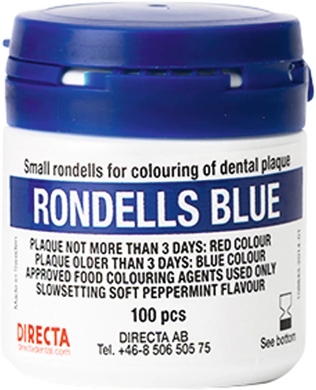 Rondell Pellets   Packung  100 Stück blau