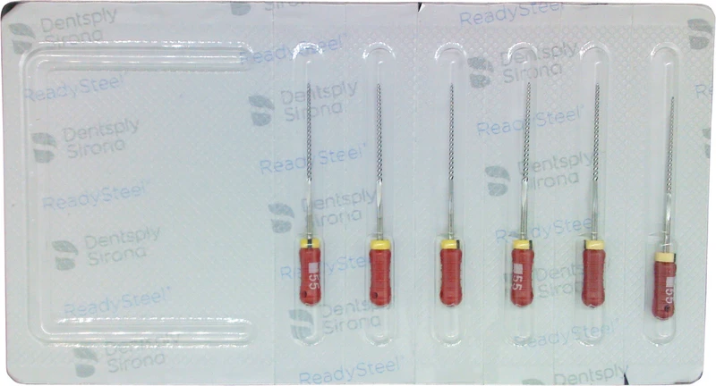 READYSTEEL K-Files  Packung  6 Stück 28 mm ISO 055