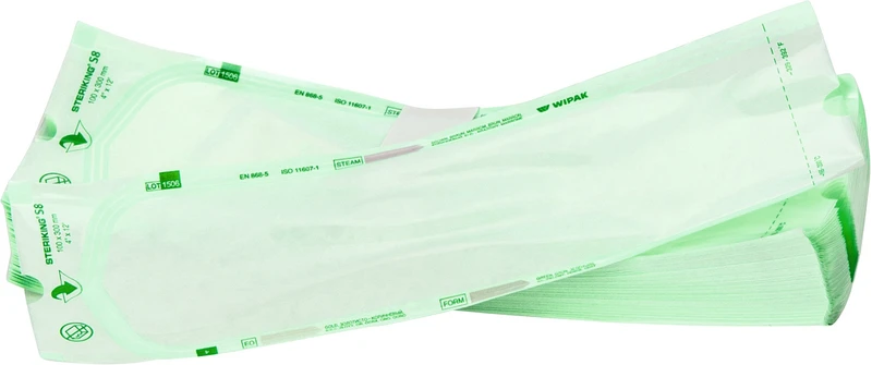 Sterilisationstüten  Packung  12 x 100 Stück 100 x 300 mm