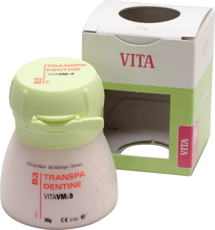 VITA VM® 9 classical A1-D4®  Dose  50 g Pulver transpa dentine B3
