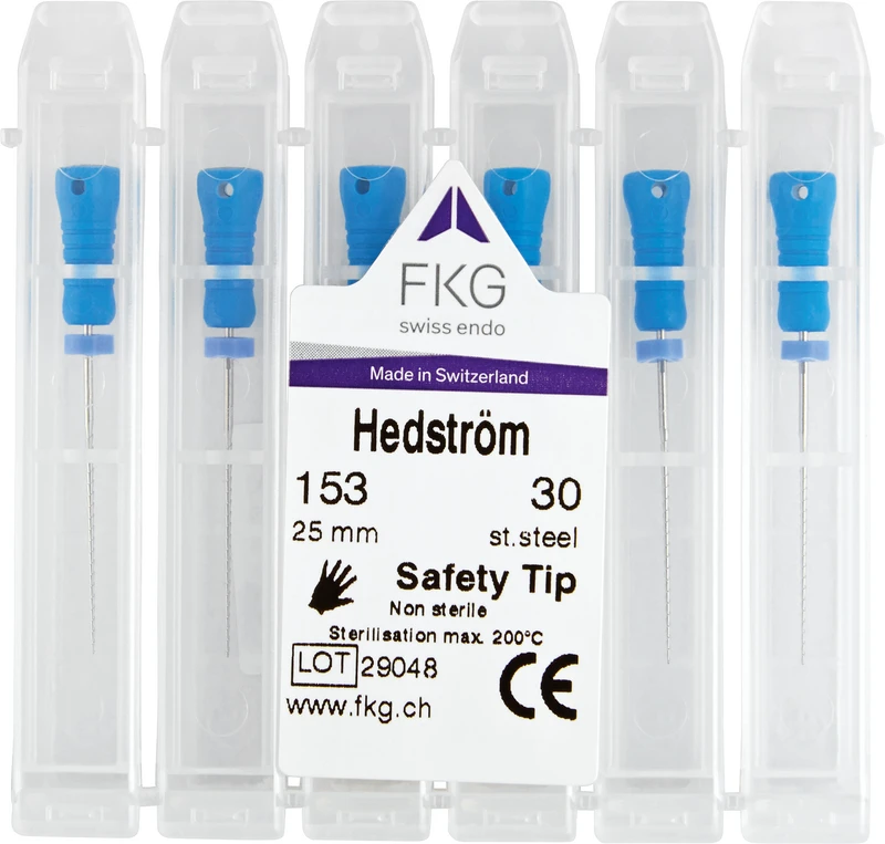 Hedstroemfeile Standard SMG  Packung  6 Stück 25 mm ISO 030