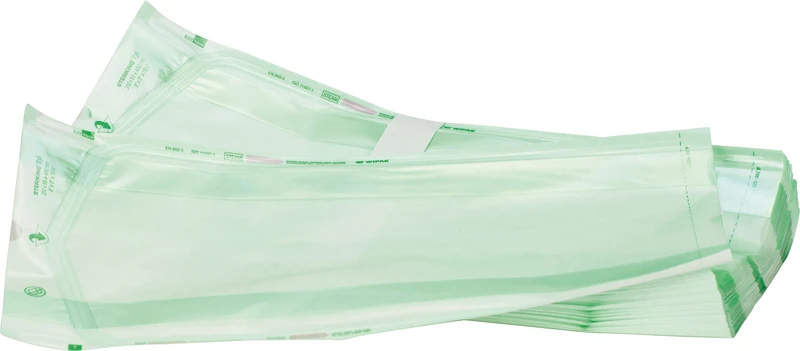 Beutel mit Seitenfalte Typ B  Packung  5 x 50 Stück B 36-3P, 200 x 55 x 400 mm