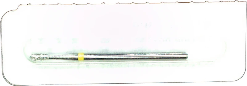 Omni HM-Fräser Schliff 30  Stück  kreuzverzahnt, gelb superfein, HP, Figur 237, 5,5 mm, ISO 023