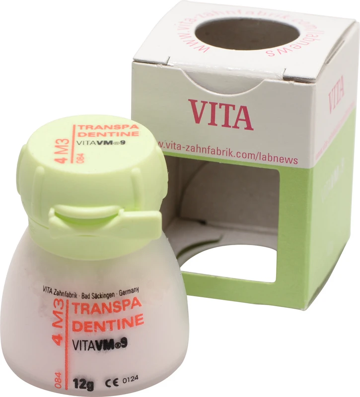 VITA VM® 9 3D-MASTER®  Dose  12 g Pulver transpa dentine 4M3