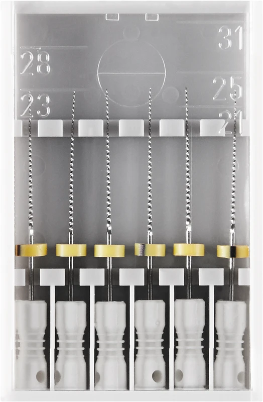 K-Feile 173  Packung  6 Stück 25 mm, ISO 015