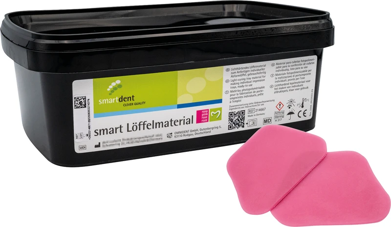 smart Löffelmaterial  Packung  50 Stück rosa, für OK