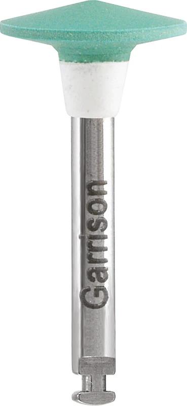 eZr Polierer  Packung  5 Stück grün mittel, scheibenförmig