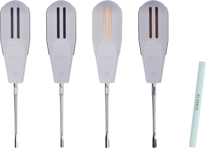 Luxator®   Kit  4 Stück   (L3C, L3S, L5C, L5S) inklusive Schärfwerkzeug L10