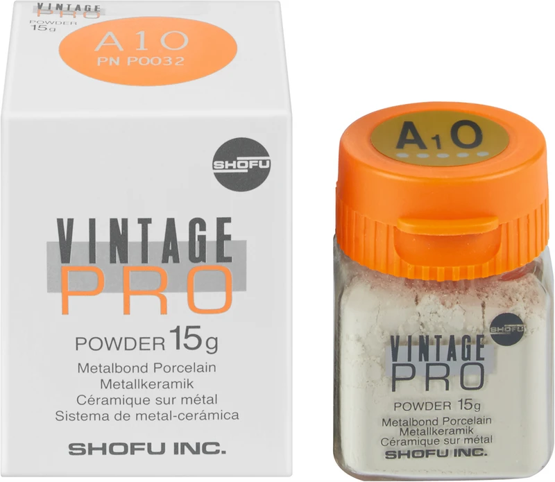 VINTAGE PRO  Dose  15 g Pulver shade opaque A1O