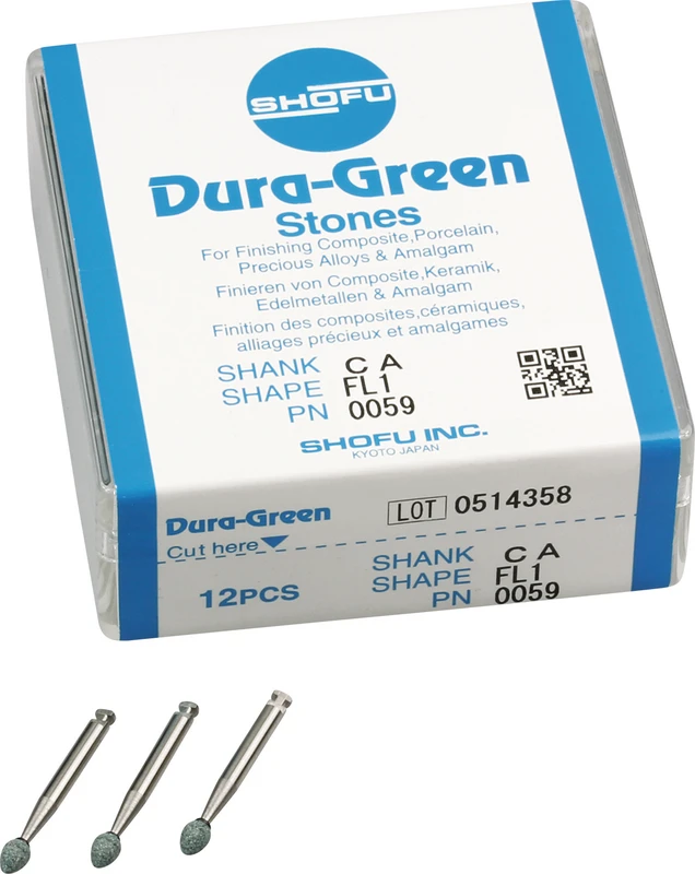 Dura-Green  Packung  12 Stück FL1, RA, ISO 030