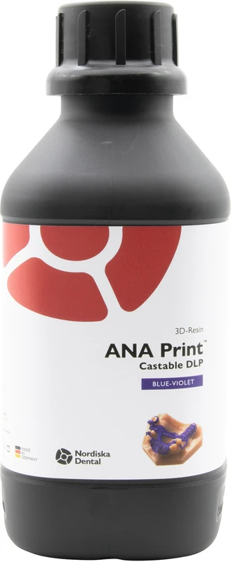 ANA Print Castable DLP  Flasche  1 kg blau-violett
