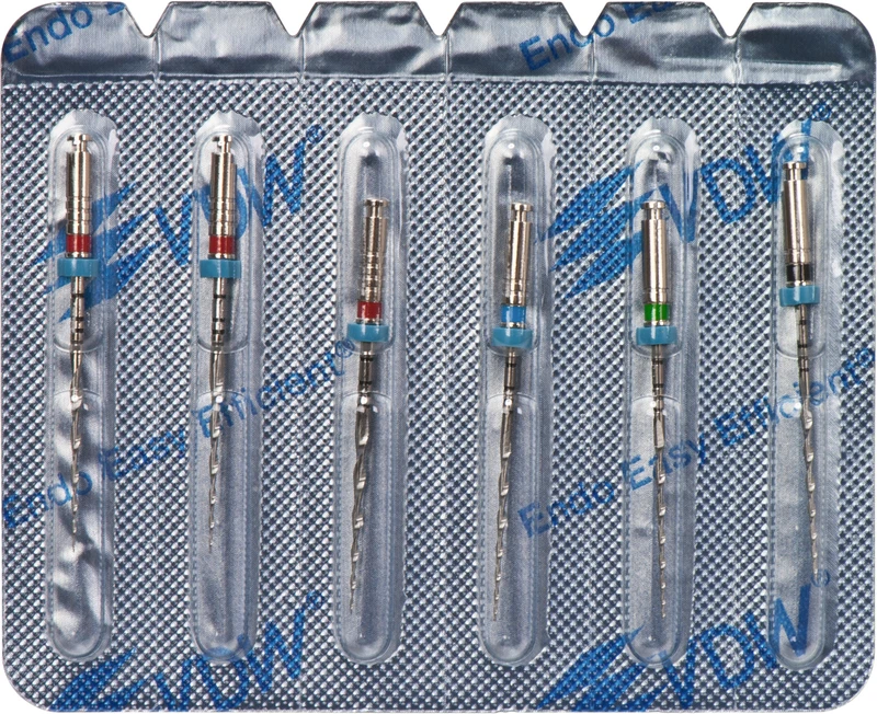 Mtwo®   Sortiment  6 Instrumente 25 mm, Taper.04-07, ISO 025-040