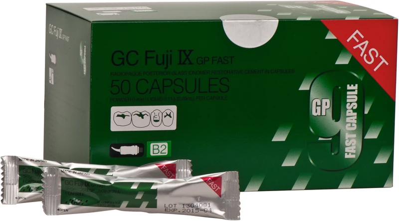 GC Fuji® IX GP  Packung  50 Kapseln B2 schnellhärtend