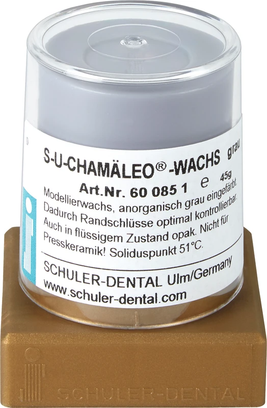 S-U-Chamäleo®-Wachs  Kegel  45 g grau