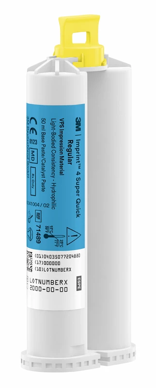 Imprint 4  Refill Packung  4 x 50 ml Doppelkartusche Super Quick Regular, Zubehör