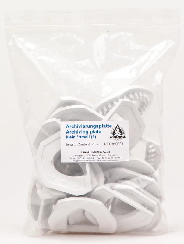 Modellsystem Profident 2010  Packung  25 Archivierungsplatten klein