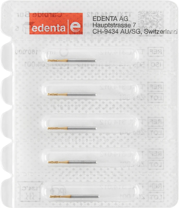 Amalgam Remover T7XL  Packung  5 Stück FG, Figur 234 Birne lang, 4,2 mm, ISO 012