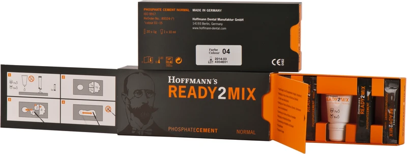 HOFFMANN´S READY2MIX  Packung  20 x 1 g Stickpack FB4 normalhärtend, 10 ml Flüssigkeit