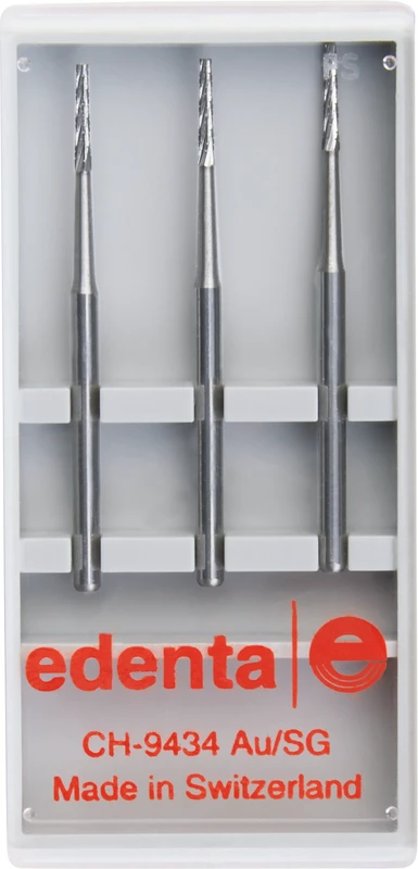 Chirurgie Fräser HM C254  Packung  3 Stück FG XXL, Figur 415, 6 mm, ISO 010