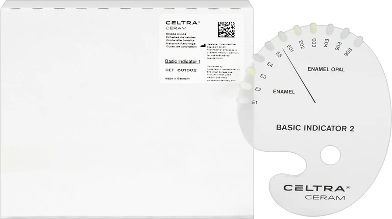 CELTRA® CERAM Shade Guide  Stück  Basic Indicator 2