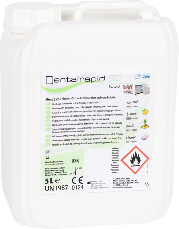 Dentalrapid® SD liquid  Kanister  5 Liter Flower