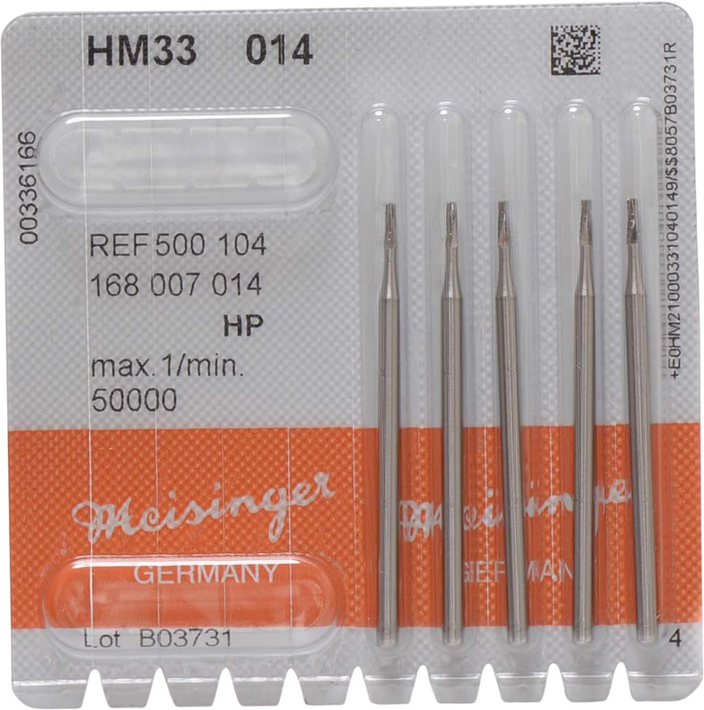 HM-Bohrer 33  Packung  5 Stück HP, Figur 168, 4,1 mm, ISO 014