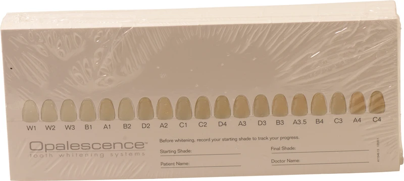 Opalescence Farbschlüssel  Packung  50 Stück