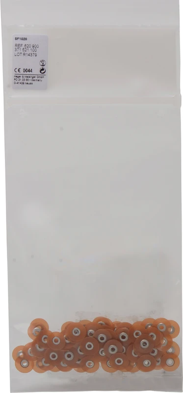 Super Flexible Discs  Packung  100 Stück unmontiert, dunkel orange mittel, HP, Figur 371, Ø 10 mm, ISO 100