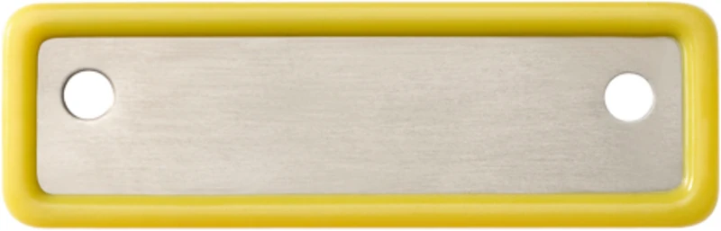 Kennzeichnungsschilder Steri-Wash-Tray  Stück  gelb
