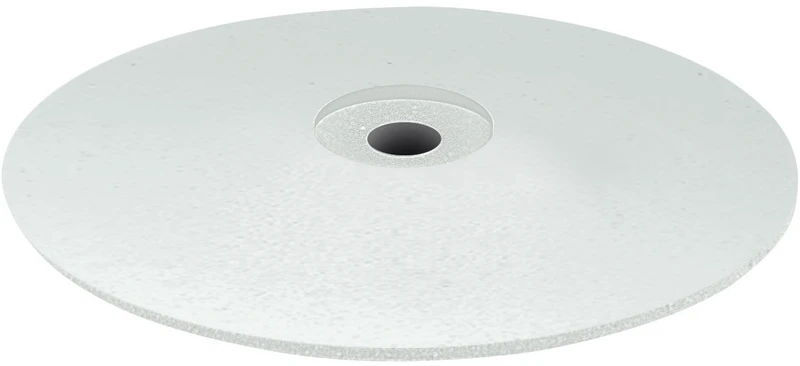 EVE UNIVERSAL  Packung  100 Stück unmontiert, weiß grob, Figur Linse, 22 x 4 mm