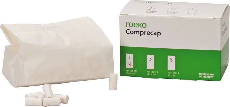 ROEKO Comprecap  Packung  120 Stück Ø 8 mm, Größe 1