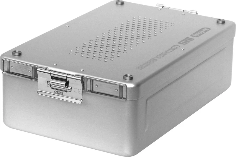 IMS Sterilisationscontainer  Stück  IMDINCO2M Container für 2 Kassetten plus Einschlagtuch, Boden und Deckel, 300x190x100mm