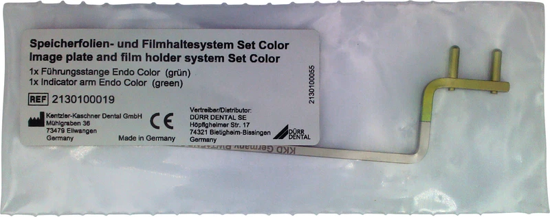 Speicherfolien\Filmhaltersystem  Stück  Führungsstange grün, für Endo