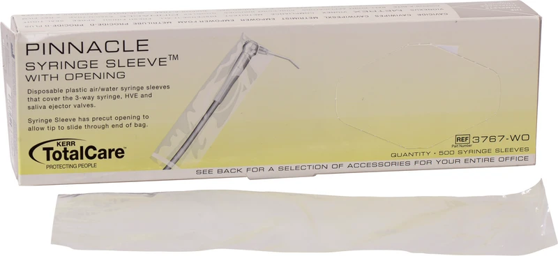 Syringe Sleeve  Packung  500 Stück mit Öffnung, für Spritze 6,4 x 25,4 cm,