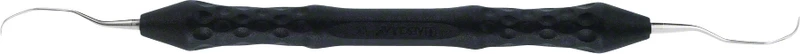 Gracey-Küretten AC  Stück  Figur 15\16, 175 mm, Prämolaren, Molaren, PEEK Griff, schwarz