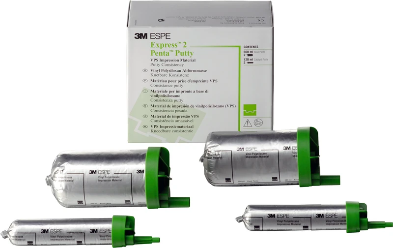 Express 2 Penta Putty  Refill Packung  2 x 300 ml Basispaste, 2 x 60 ml Katalysator