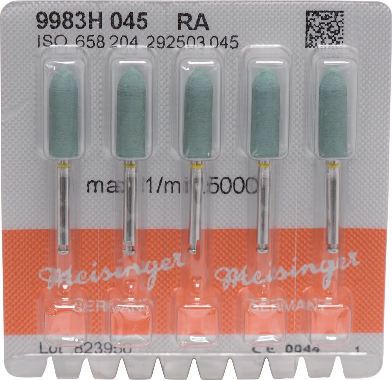 Universalpolierer 9983  Packung  5 Stück hellgrün, RA, Figur 292, 17 mm, ISO 045