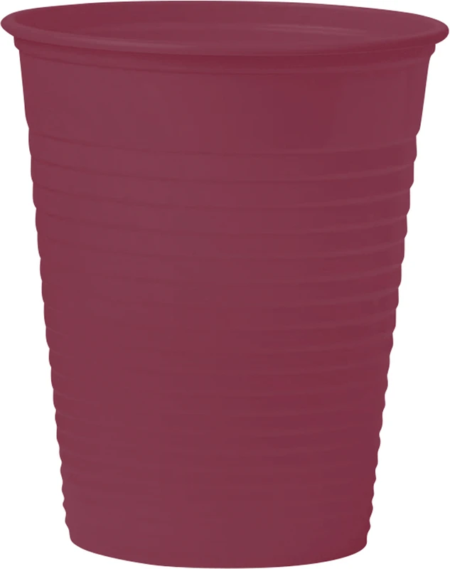 Mundspülbecher  Karton  3.000 Stück weinrot