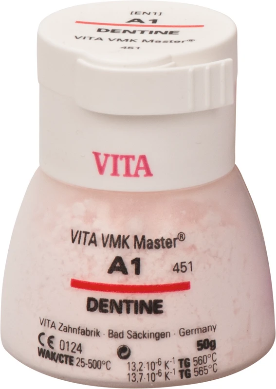 VITA VMK Master® VITA classical A1-D4®  Dose  50 g Pulver dentine A1